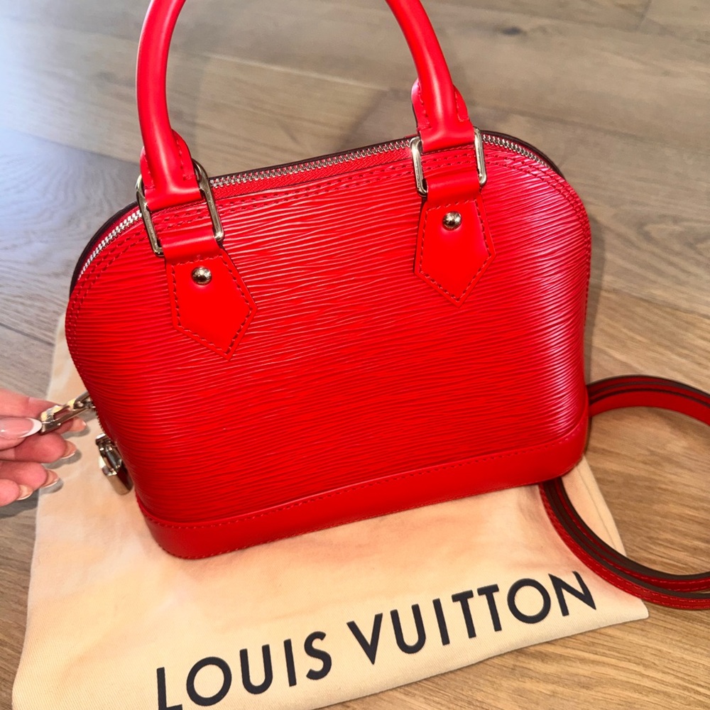 Louis Vuitton Alma BB Epi Leather Poppy Red - Picture 7 of 12